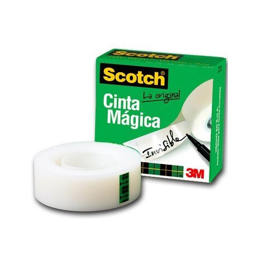 CINTA MAGICA SCOTCH 70016077052 810 DE 24MMX65M ACETATO MATE  image number null