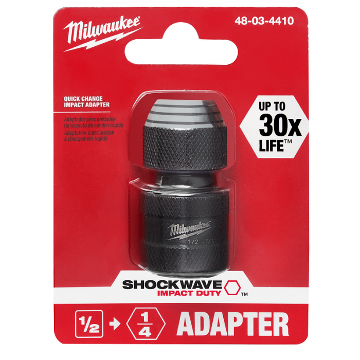 ADAPTADOR MILWAUKEE 48034410 HEX 14IN A CUADRADO 12IN  image number null