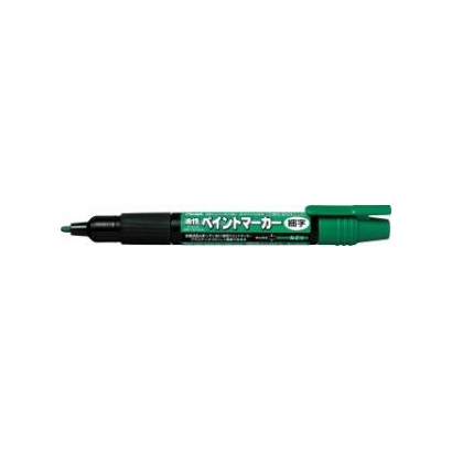 MARCADOR PENTEL MSP20D INDUSTRIAL PUNTA FINA TINTA VERDE  image number null