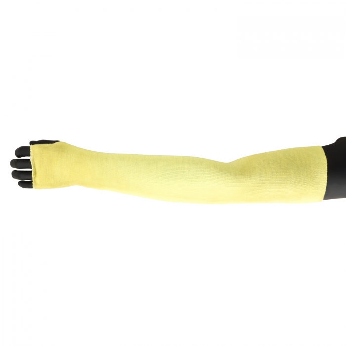 MANGA ANTICORTE NIVEL 3 DE KEVLAR DE 24 IN CON ORIFICIO EN PULGAR  image number null