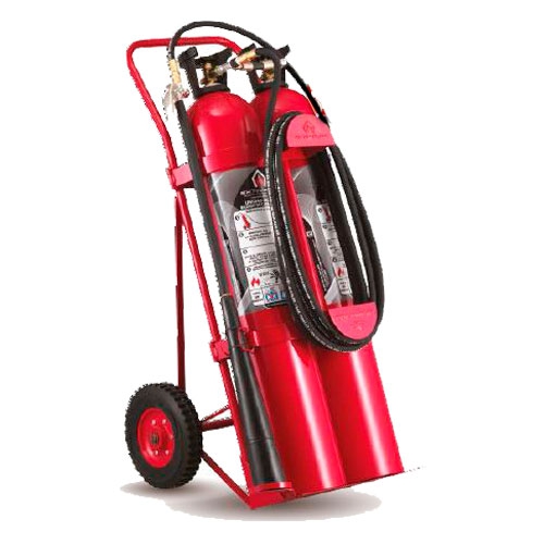 EXTINTOR MOVIL EXTIMFLAM DE CO2 CAPACIDAD 100 LIBRAS  image number null