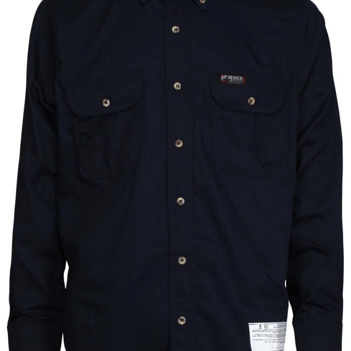 Camisa Mcr 6.5 Oz Fr Summit Breeze Protección Arco Electrico y Fuego Repentino Azul Marino TL  image number null