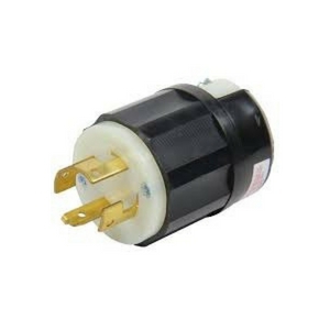 Clavija Safetygrip Arrow Hart 7411c Diam Del Cable 15.929.4mm 4p4h No Aterrizado 20a 3øy 120208vca Color Gris  image number null