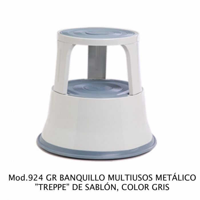 BANCO SABLON 924GR MULTIUSOS ACERO GRIS  image number null