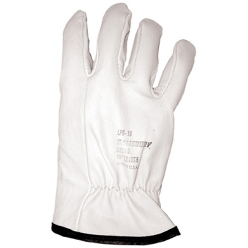 GUANTE PROTECTOR SALISBURY DE PIEL DE CABRA BLANCO DE 10 IN T-10  image number null