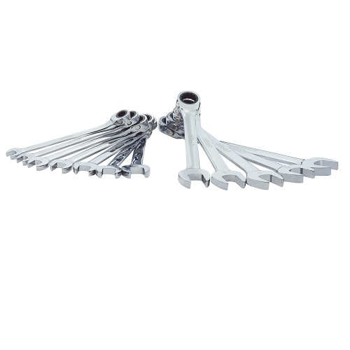 JUEGO URREA JLMC12MR DE 12 LLAVES DE MATRACA REVERSIBLE SPLINE M&Eacute;TRICAS  image number null