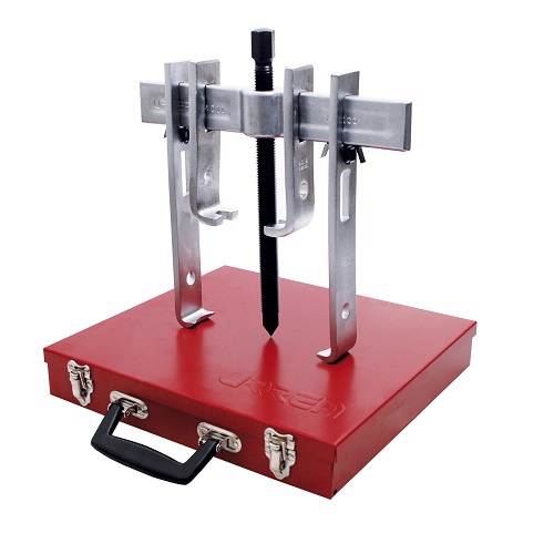 JUEGO URREA 4238B DE EXTRACTOR QUIJADA RECTA 10TON 8 PIEZAS CAJA METÁLICA  image number null