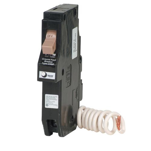 INTERRUPTOR EATON CHFGFT130 TIPO CHF 1-POLO 30 A 120/240 V 10 KAIC  image number null