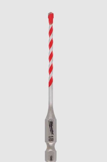 BROCA MILWAUKEE 48209106 CON PUNTA DE CARBURO 316IN X 4IN X 6IN BULK 25  image number null