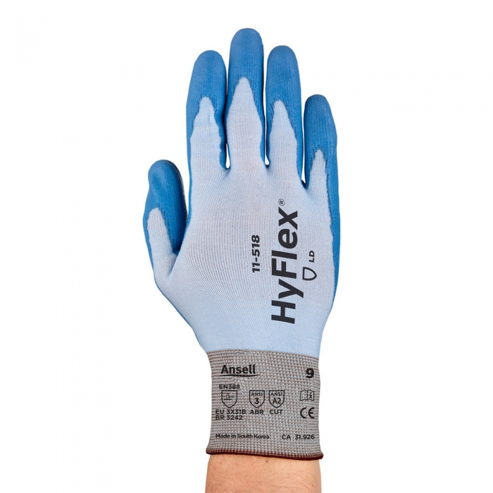 GUANTE ANSELL HYFLEX SPANDEX/DYNEEMA C/RECUBRIMIENTO EN  image number null