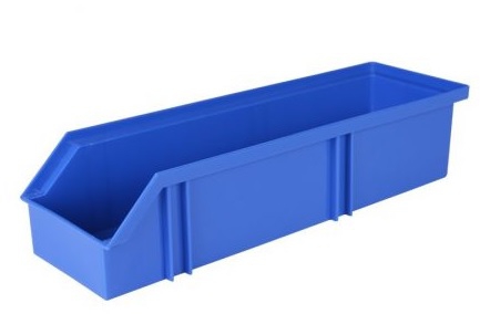 Gaveta No.11 Europlast 510116-04 Angosta Corta Azul 37 X 12 X 8.5 Cm  image number null