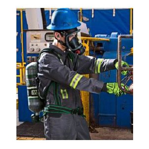 Equipo de Respiracion Autonomo (Scba) G1 2216 Psi Conexion Roscada Arnes de Nylon Pads en Hombros Cilindro en Fibra de Carbono de 30 Min  image number null