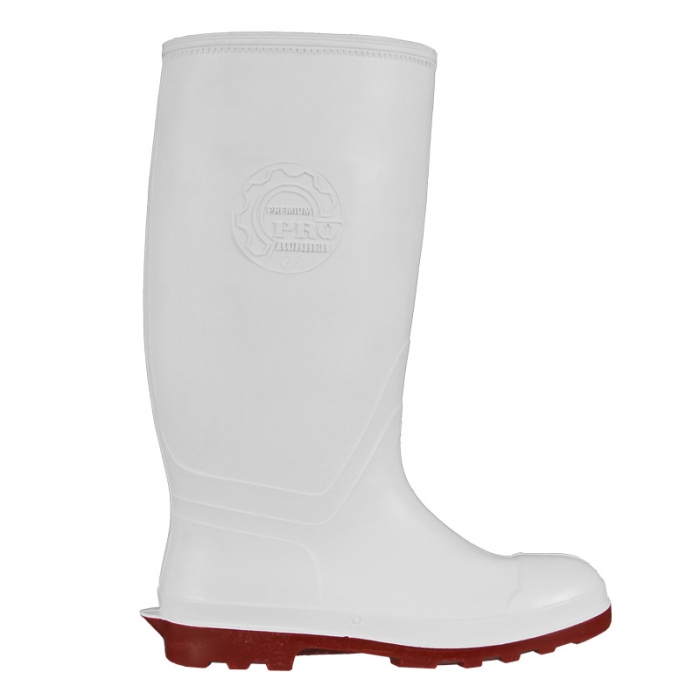 BOTA INDUSTRIAL DE PVC BLANCA C/C ACERO T-7  image number null