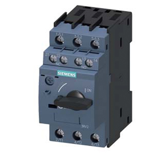INTERRUPTOR SIEMENS 3RV20111EA15 AUTOMATICO TAMANO S00 PPROTECCION DE MOTORES CLASE 10  image number null