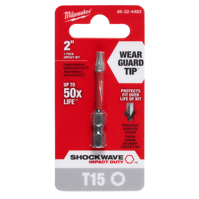 PUNTA MILWAUKEE 48324483 TORX T15 X2IN  image number null