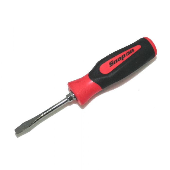 DESTORNILLADOR SNAP ON ROJO PUNTA PLANA .035 IN  image number null