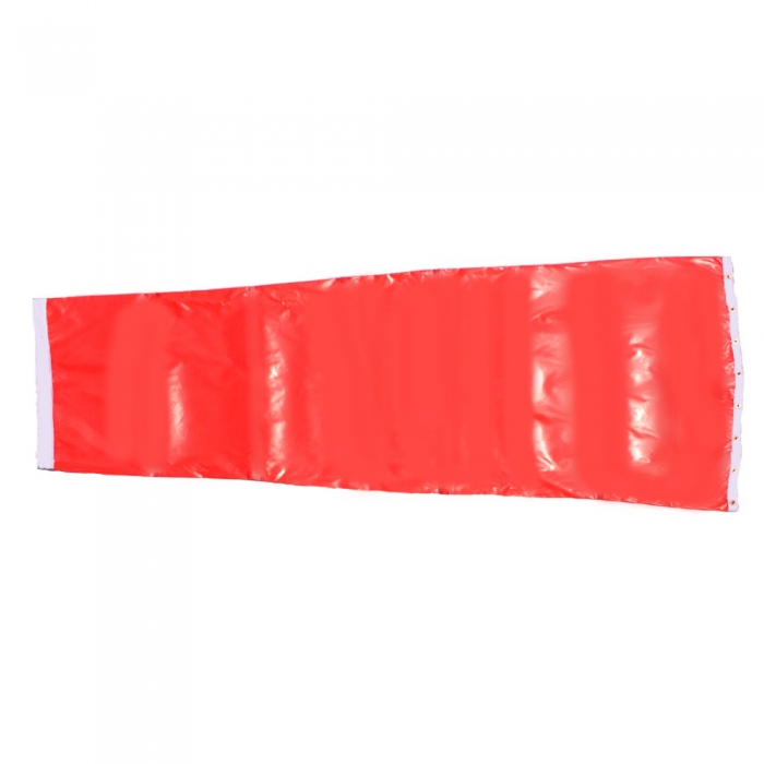 MANGA INDICADORA DE VIENTO WINDCONE DE VINIL CRECUBRIMIENTO DE POLIESTER NARANJA DE 36 X 144 IN  image number null