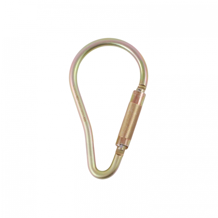 MOSQUETON MSA DE ACERO APERTURA DE 2.1 IN CAP 310 LB BLOQUEO AUTOMATICO CON PERNO  image number null