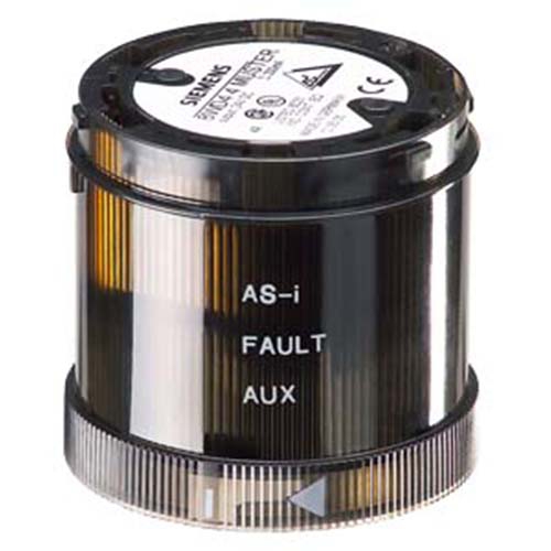ELEMENTO ADAPTADOR SIEMENS 8WD44280BE PARA ASINTERFACE NEGRO CONSIN TENSION AUXILIAR EXTERNA CONMUTABLE STANDARD ASI PARA 4 ELEMENTOS SE&Ntilde;ALIZADORES DC 24 V 70 MM DE DIAMETRO  image number null