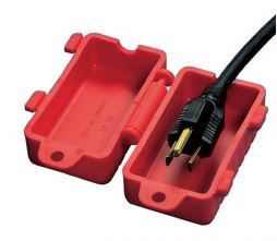 Dispositivo de Bloqueo Panduit para Cable de Alimentación de 120v Ac Rojo.  image number null
