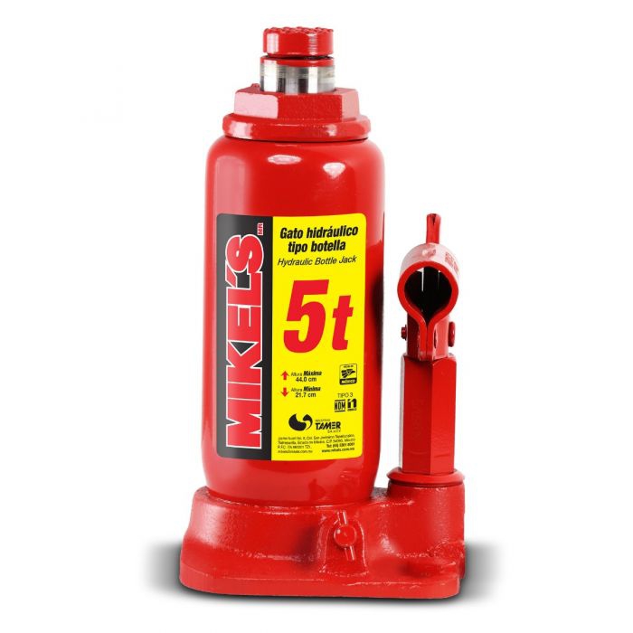 GATO MIKELS GH5 HIDRAULICO DE BOTELLA CON TORNILLO DE EXTENSION 5 T  image number null