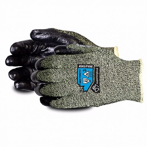 GUANTES KEVLARPROTEX PARCO ELECTRICO RESISTENTES A CORTES Y AL CALOR CFORRO PINVIERNO Y PALMAS DE NEOPRENO T9  image number null