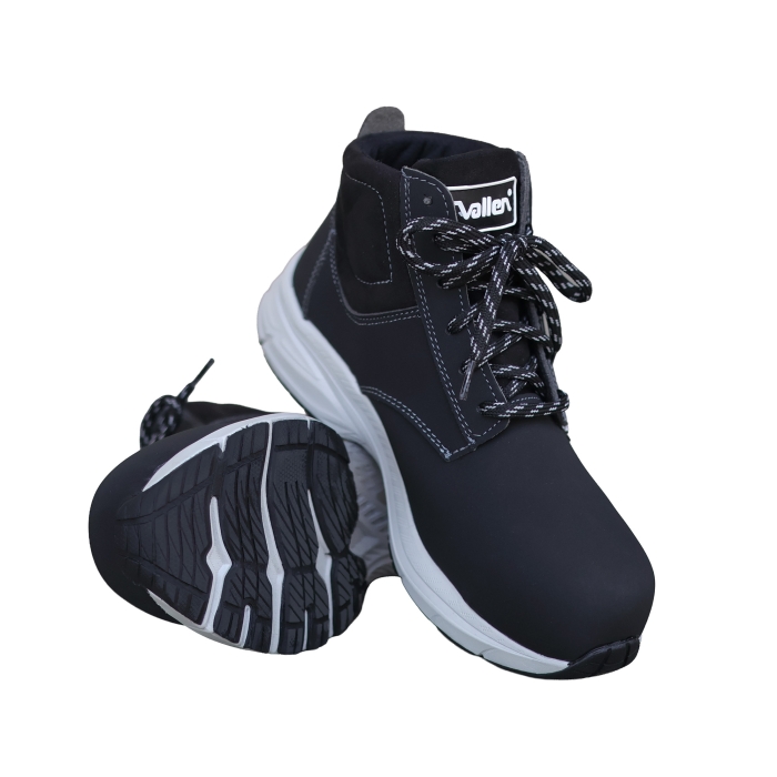 Zapato Vallen Cloud Borcegui Dielectrico de Micropiel Hidrofugada Negro CCasco de Policarbonato Suela de Eva CInjertos de Hule Construccion StrobelPegado T-29  image number null