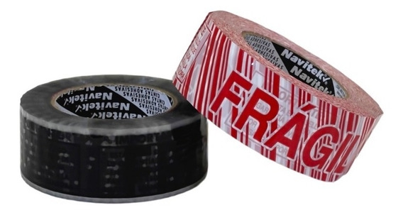 Cintas Impresas Fragil Diagonales TRoja Navitek 265 82654815001 48mmx150m  image number null