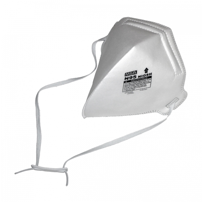 Respirador Msa Affinity 3500 N95 Plegable Desechable PParticulas sin Aceite  image number null