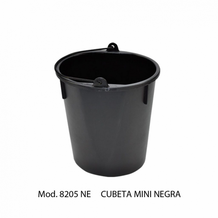 CUBETA SABLON 8205NE MINI NEGRO 13L  image number null