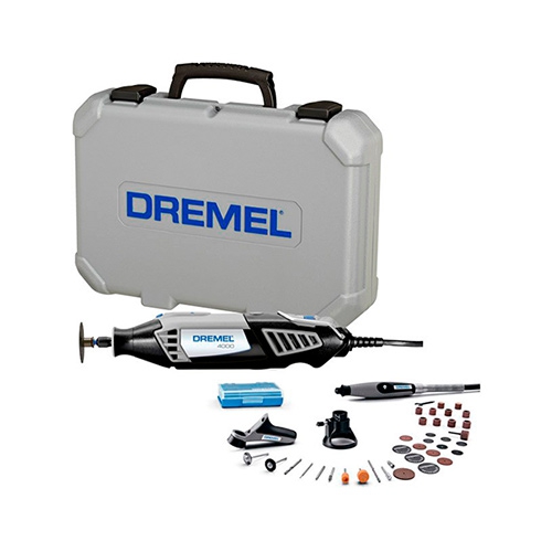 MOTOTOOL DREMEL 4000 MULTIPRO F0134000NA 36 ACCESORIOS Y 3 ADITAMENTOS  image number null