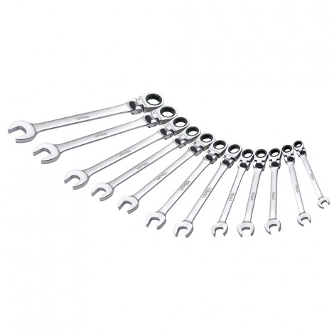 JUEGO URREA 12MF12M DE 12 LLAVES COMBINADAS FLEXIBLE M&Eacute;TRICAS  image number null