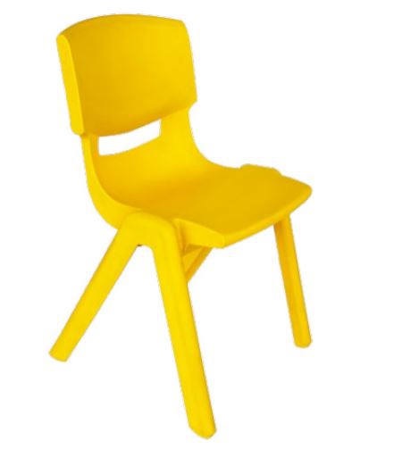 SILLA MAE SIPAAM PLASTICA PARA ADULTO COLOR AMARILLO  image number null