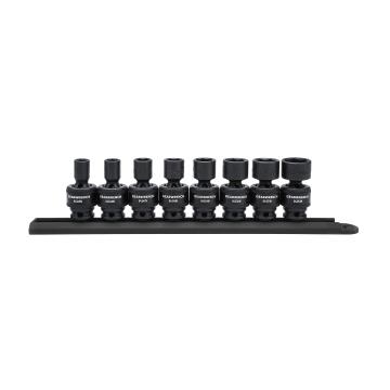 JUEGO GEARWRENCH 84917N DE DADOS DE IMPACTO UNIVERSALES SAE 6 PUNTAS 38INDR  image number null