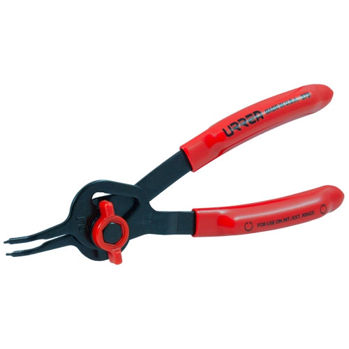 PINZA URREA 370 PARA ANILLOS DE RETENCIÓN DESMONTABLE 0.038 ÁNGULO DE 45 GRADOS   image number null