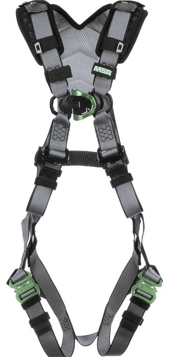 ARNES MSA V-FIT GRIS ANILLOS D EN PECHO Y ESPALDA CONEXION RAPIDA EN PIERNAS ALMOHADILLA EN LOS HOMBROS T-STD  image number null