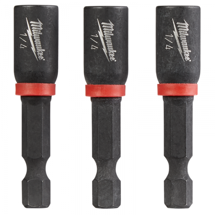 DESTORNILLADORES MILWAUKEE 49664522 DE TUERCA DE IMPACTO 14IN X 178IN SHOCKWAVE  image number null
