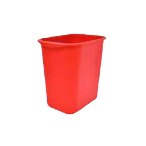 Cesto PBasura Rectangular Sablon 8059rj de Plastico Rojo sin Asa Capacidad 13 Litros  image number null