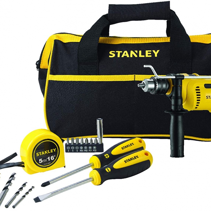 TALADRO STANLEY SDH700BAB3 PERCUTOR 700W Y ACCESORIOS  image number null