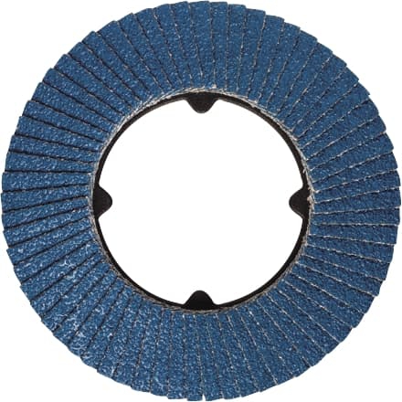 DISCO LAMINADO KLINGSPOR DE ALUMINA DE CIRCONIO DE 4 12 X 78 IN SERIE CMT 728 GRANO 60 FORMA DE ARO  image number null