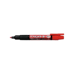 MARCADOR PENTEL MSP20B INDUSTRIAL PUNTA FINA TINTA ROJA  image number null