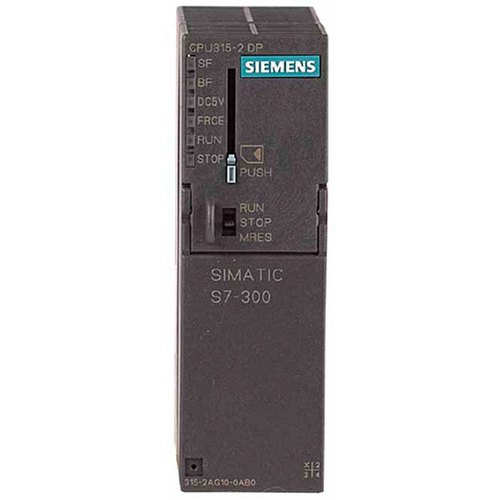 MODULO DE CONTROL PROGRAMABLE SIEMENS 6ES73152AH140AB0 CPU 3152DP CMPI ALIMENTACION DE DC 24V MEMORIA DE 256 KBYTES  image number null