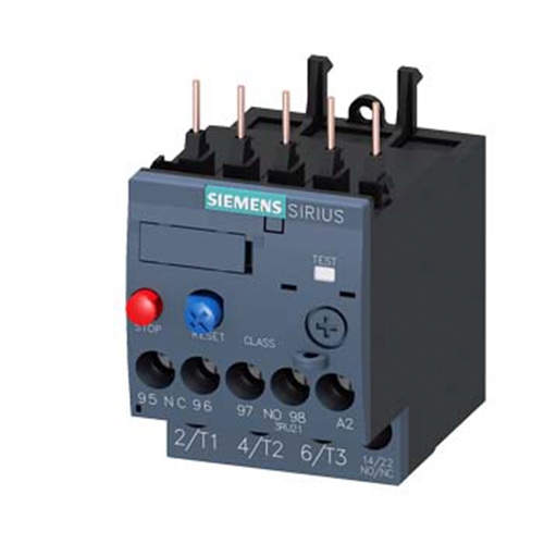 RELEVADOR BIMETALICO SIEMENS 3RU21161HB0 5.508.00 A TAMA&Ntilde;O S00  image number null