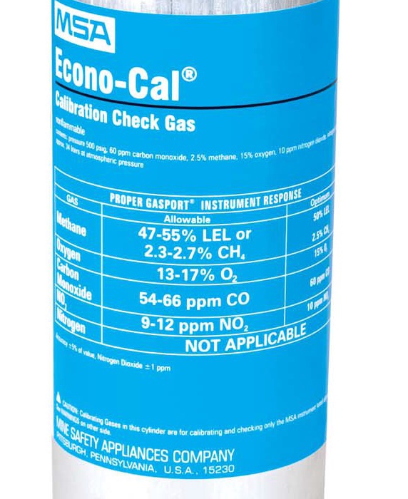 CILINDRO DE CALIBRACION MSA FOSFINA (PH3) 0.5 PPM DE 34 L  image number null