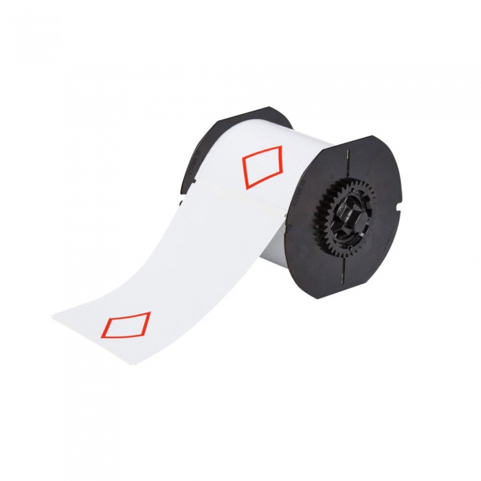 Etiqueta Brady de Vinyl PreImpresa de 4.13 In X 6.1 In C1 Rombo Preimpreso Rollo C200 Pzas  image number null