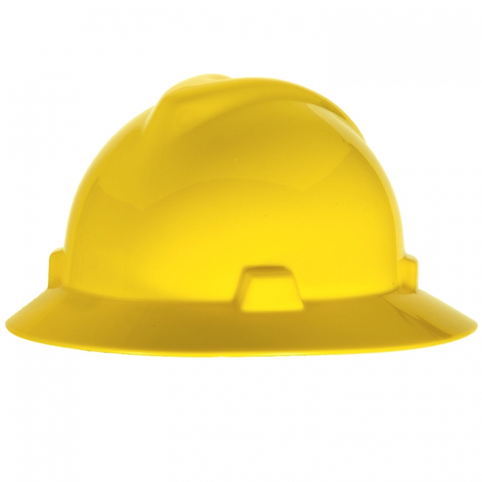CASCO ALA AMPLIA MSA V-GARD AMARILLO SUSPENSION FAS-TRA Amarillo image number null