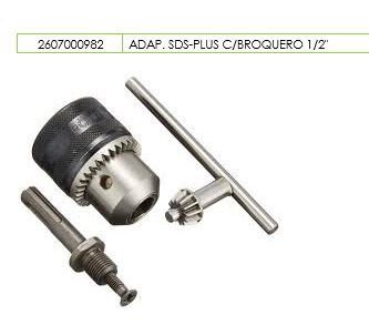 Adaptador Bosch 2607000982 SdsPlus CBroquero 12 In  image number null