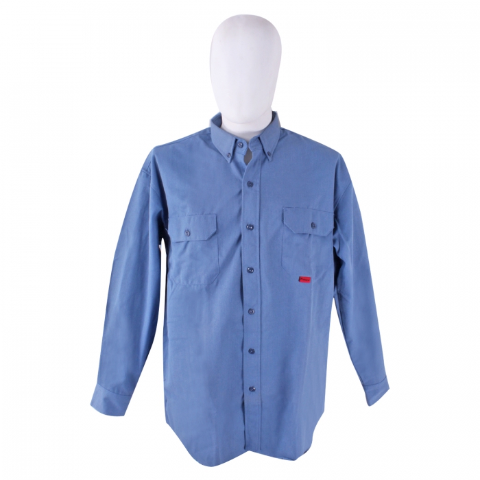 CAMISA DUPONT DE NOMEX MHP AZUL CATEGORIA 2 T-M  image number null