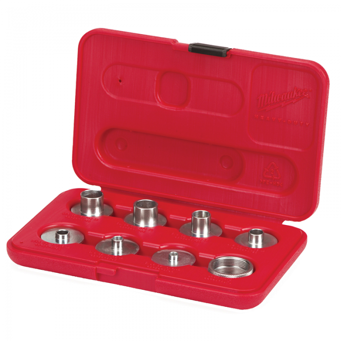 GUIAS MILWAUKEE 49540700 PARA PLANTILLAS REBAJADORAS 9 PIEZAS  image number null