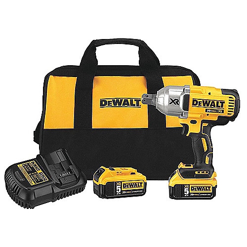 KIT DE LLAVE DE IMPACTO DEWALT DCF897P2 20V BL 3  4IN  image number null
